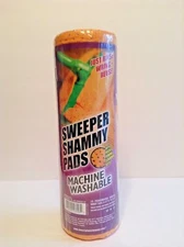 4-PACK  Sweeper Shammy Pads Machine Washable 60 count REUSABLE MACHINE WASHABLE
