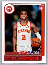 2021-22 Hoops #249 Sharife Cooper Rookie Atlanta Hawks