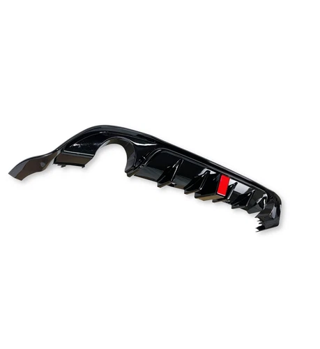 VW Golf MK7.5 GTI GTD TSI TDI TCR Style Rear Valance Diffuser Spoiler Body Kit - Picture 6 of 10