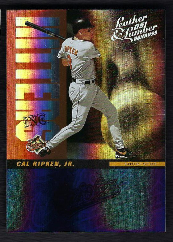 2005 Donruss Leather & Lumber - Hitters Inc. #HI-3 Cal Ripken 161/200
