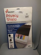 New Skilcraft 17 in Privacy Shield 45807, glare  screen filter, w/warranty