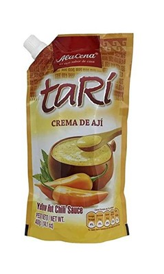 Alacena Crema De Aji Tari / Peruvian Sauce 400 Gr. Family Size By Alacena (786173841977)