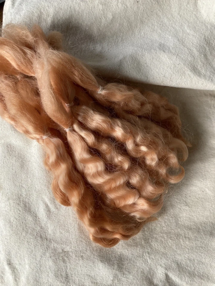 Mohair Angora Pour Rerouting Blythe Reborn Perruque Poupée - Imagen 2 de 4