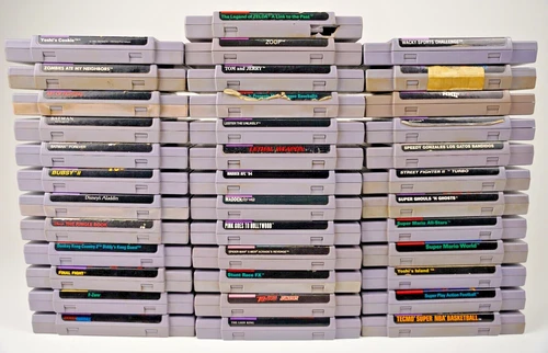 Super Nintendo SNES Cartridge Only - Authentic, Tested, Working - Pick Your Game