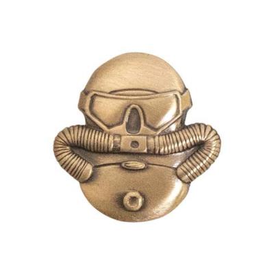 Marine Corps Badge Combatant Divers Antique Gold Regulation size