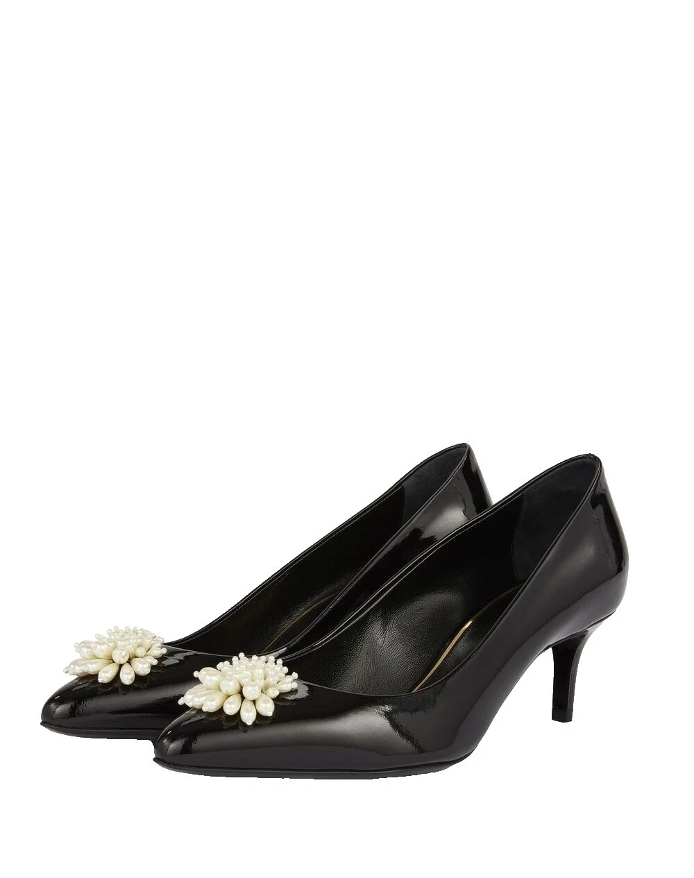 Tacones superiores de cuero Lanvin para mujer