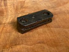 Vintage Beveled Scope Base Mount Block marked "W" Redfield Lyman Unertl Target