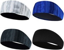 Absorbent Cycling Yoga Sport Sweat Headband Men Sweatband Yoga Hair Bands Head