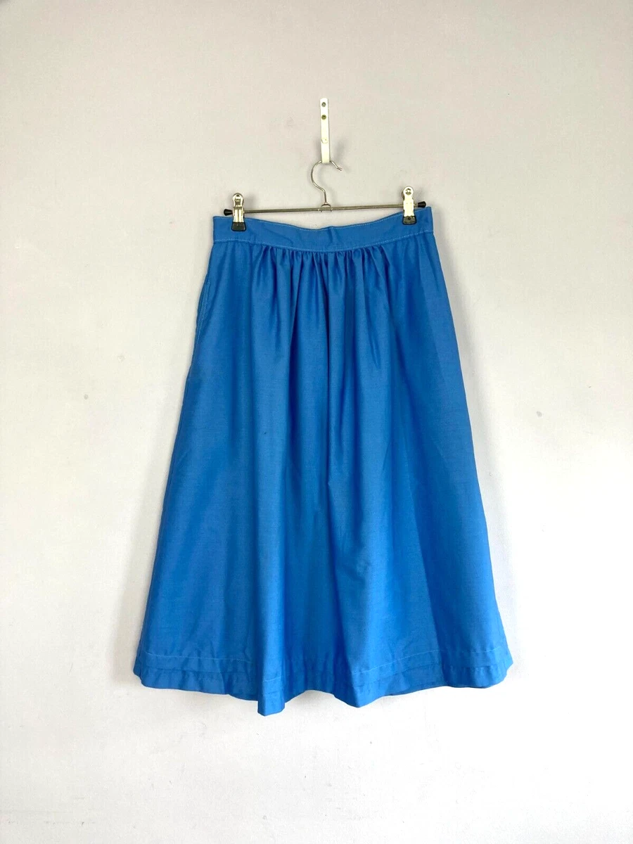 Mid length top satin skirts 50's