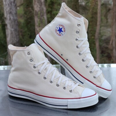 Vintage Converse Chuck Taylor All Star Hi Top White Made in Vintage Converse Chuck Taylor All Star Hi Top White Made in