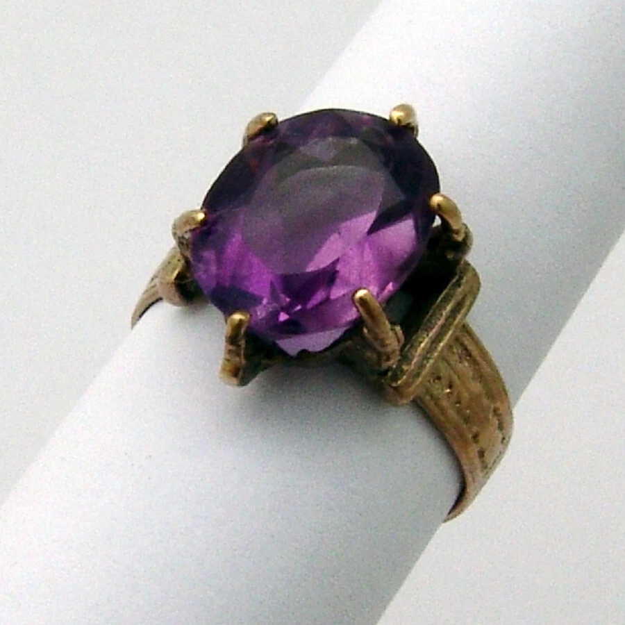 Victorian 2024 amethyst ring