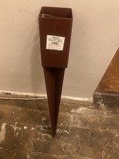 Image of 1 x Wickes Wedge 600mm Support Spike for Fence Posts - 75 x 75mm