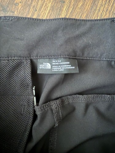 THE NORTH FACE NF0A7WZE MEN'S PARAMOUNT ACTIVE PANTS 34x34 Black - Picture 2 of 4