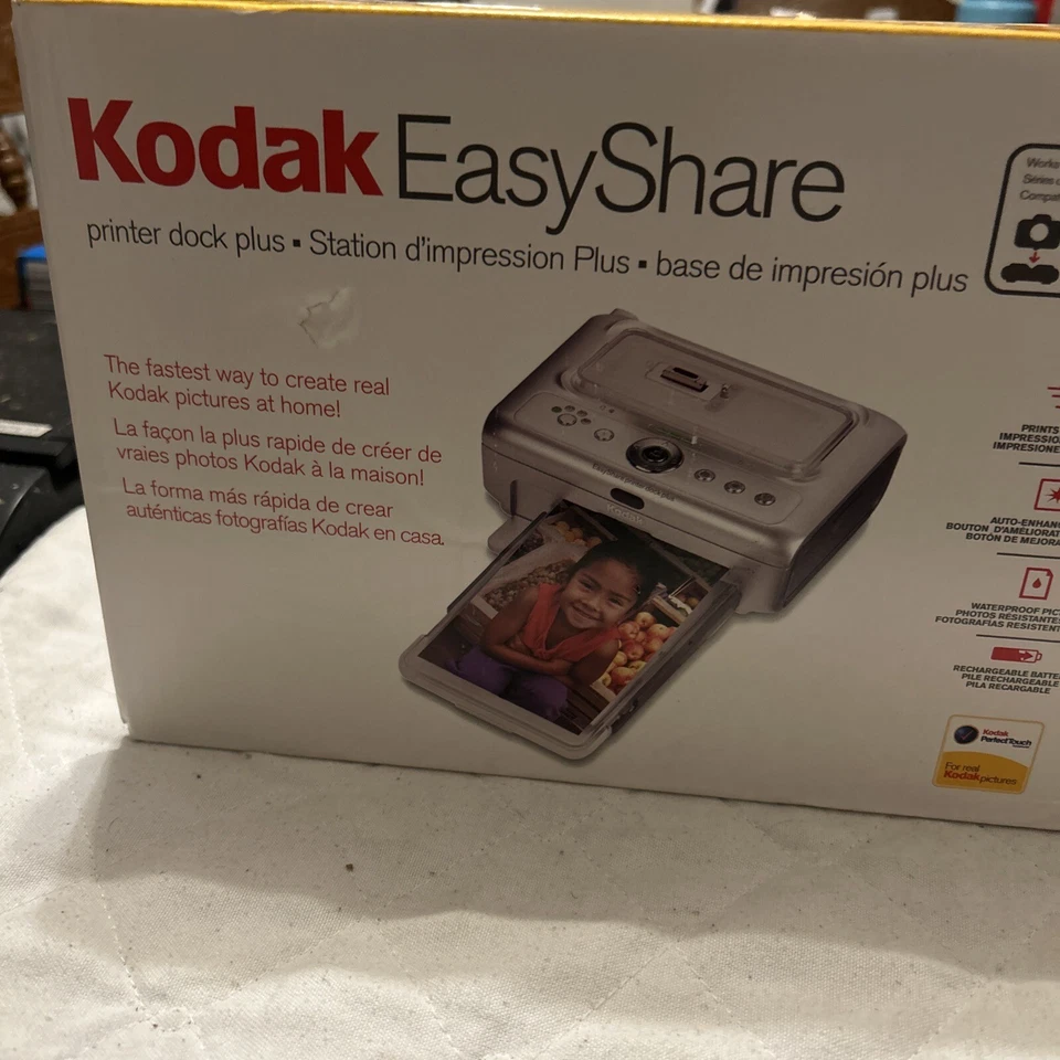 NEW Kodak EasyShare Printer Dock Plus for CX 6000 7000 DX 6000 7000 LS 600 700 - Image 2 of 4