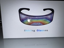 Brand New - Led Party Glasses Customized App Control Bluetooth Flashing Luminous