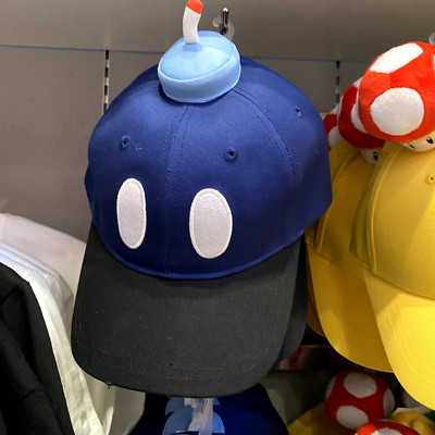 Super Nintendo World Limited New Release! Bob-omb Baseball Cap USJ Universal Jap