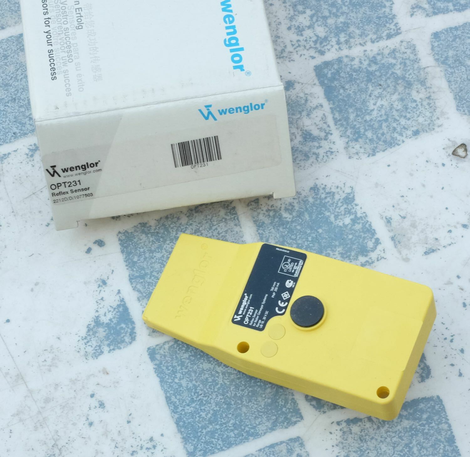 Wenglor OPT231 Capteur Reflex Optique pour Détection Rapide sur Lignes Automatisées