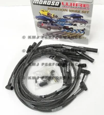 Moroso 9775M Mag-Tune BBC Chevy 474 7.4L Hi Temp Spark Plug Wires HEI STR Over