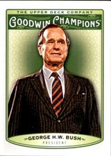 2019 Upper Deck Goodwin Champions #44 George H.W. Bush