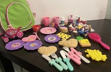 pretend food Lot 55 PCs Minnie Mouse Disney Cups Plates Silverware