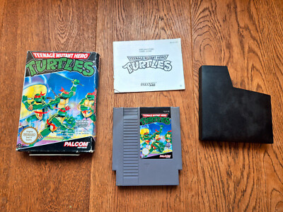 Teenage Mutant Hero Turtles TMNT für Nintendo NES mit OVP und Anleitung PAL CIB