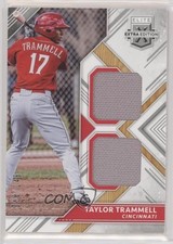 2018 Panini Elite Extra Edition Dual Materials Silver /149 Taylor Trammell hg6