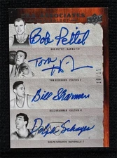 2007-08 Chronology Era Associates Quad /15 Bob Pettit Tom Heinsohn Auto HOF