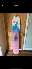 “A Snowboards” women's Vintage 151 snowboard Calamity Jane unique design