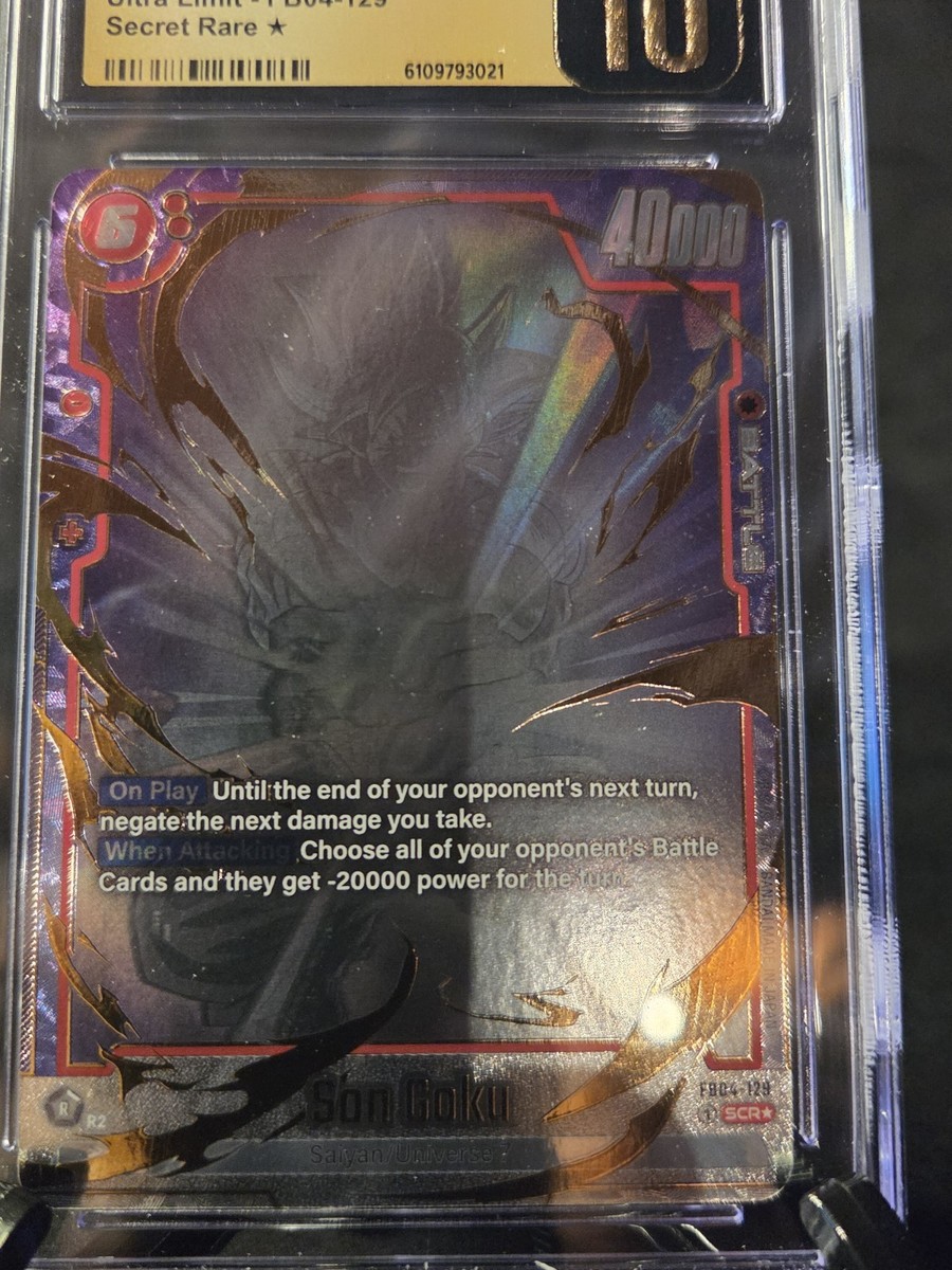 Son Goku FB04-129 2024 DBS Fusion World SCR Alternate Art Foil