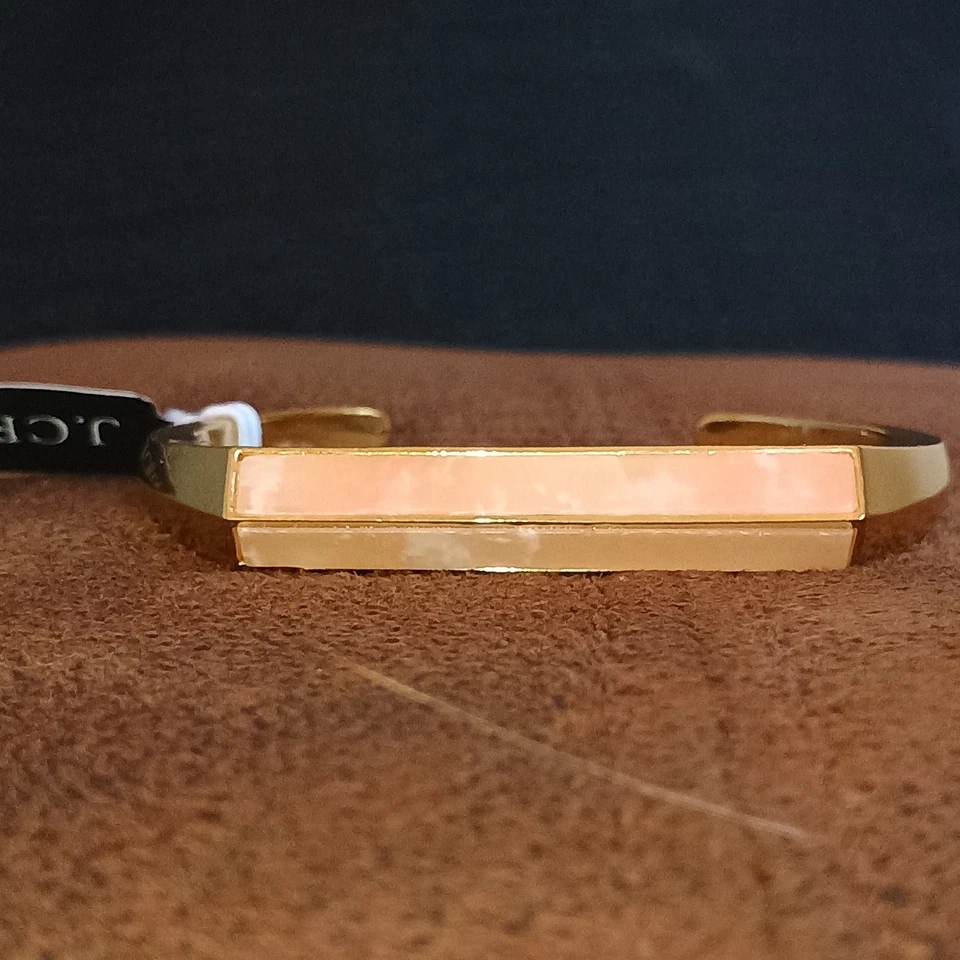 J.Crew NWT Sold Out Semi-Precious Stone Triangle Prism Cuff Bracelet - Image 3 of 4