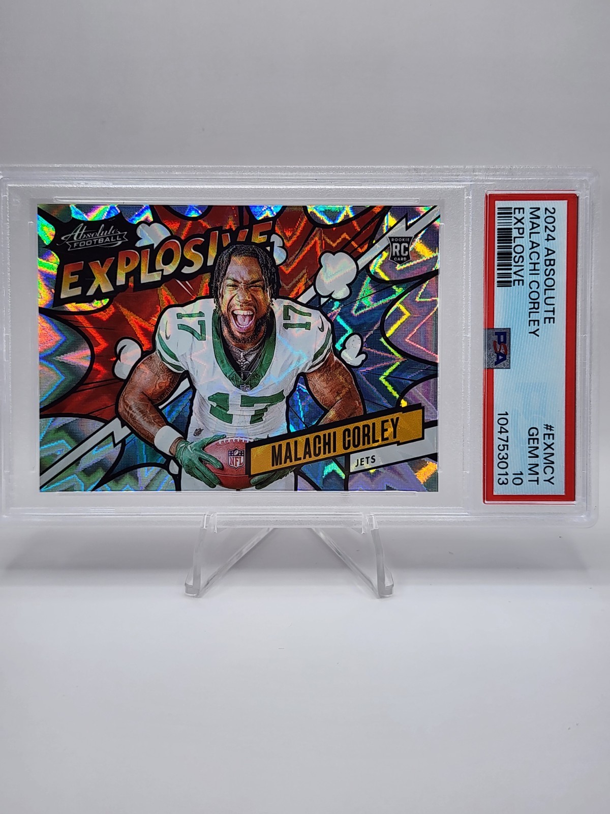 2024 Panini Absolute - Explosive Malachi Corley PSA 10 Case Hit!