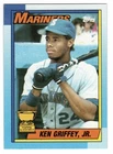 Topps 1990 Ken Griffey Jr. Seattle Mariners All-Star Rookie Baseball Card #336