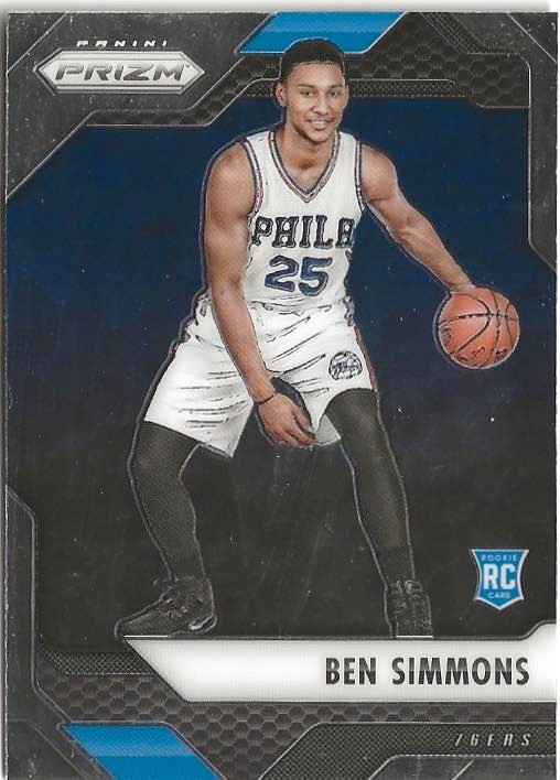 2016-17 Panini Prizm Ben Simmons #1 Rookie RC Philadelphia 76ers