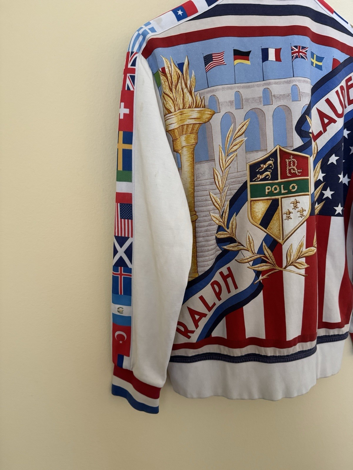 Polo Ralph Lauren Chariots Olympic Crest Track Jacket Multicolor Small image 9