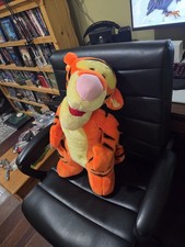 Mattel Disney Tigger Plush Jumbo Standing Winnie Pooh Stuffed Animal 23 Inches