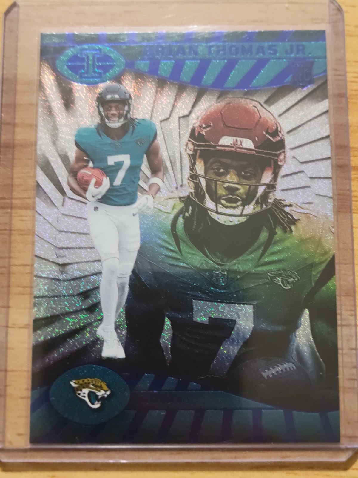 2024 Panini Illusions - Brian Thomas Jr. #41 Trophy Collection Dots (RC) Jaguars