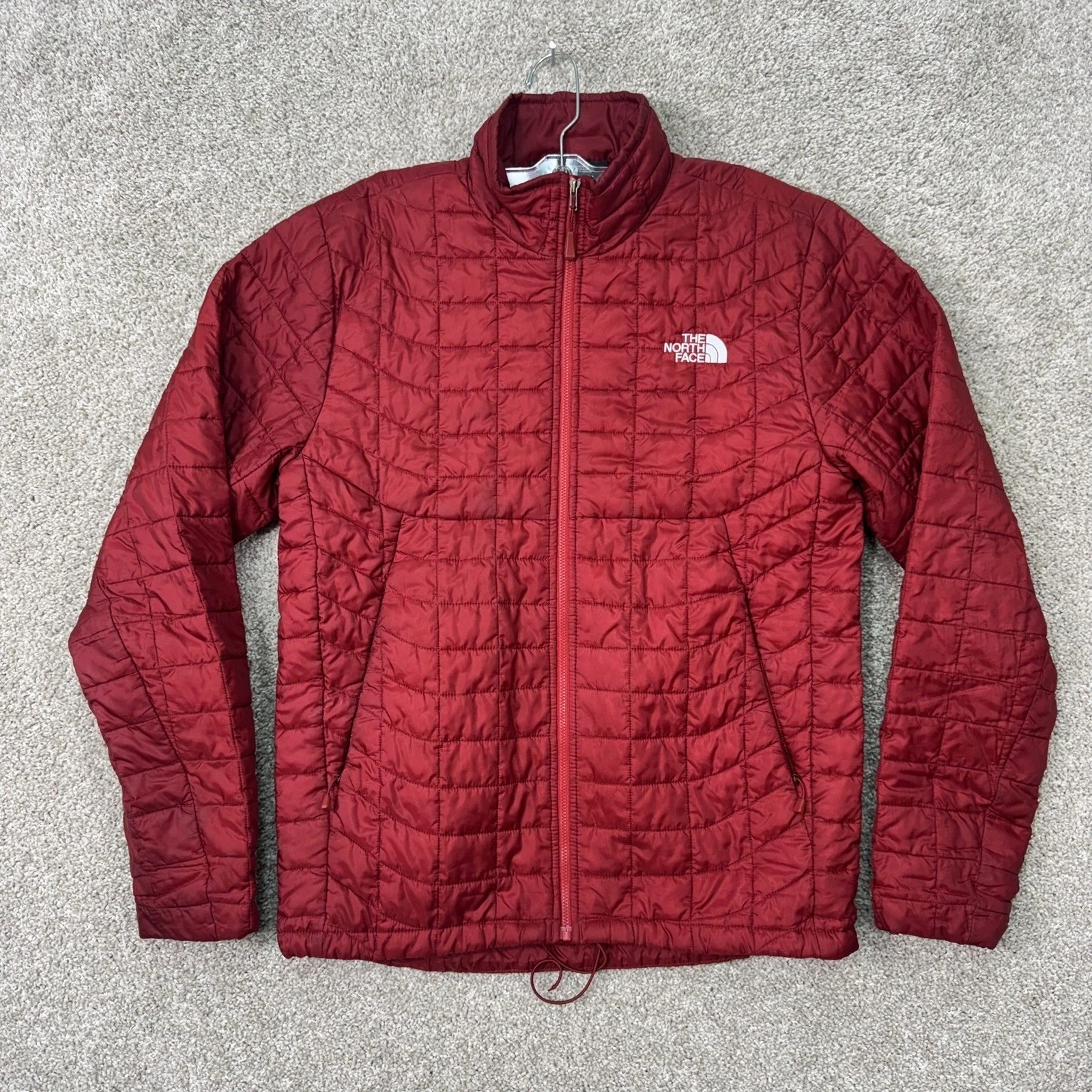 The North Face ThermoBall Eco Jacket Mens Small Red Quilted Puffer Full Zip
Opens in a new window or
