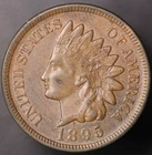 1895 INDIAN CENT | FRESH FROM AN OLD COLLECTION | LOT BB-930