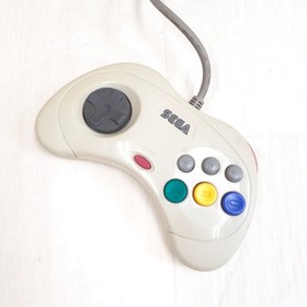 Sega Saturn white Console with 2 Virtua Gun controllers & 5 games Japanese