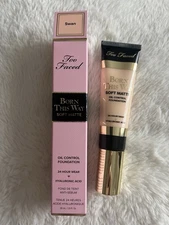 TOO FACED BORN THIS WAY Soft MATTE 24 HOUR Oil Control FOUNDATION SWAN NEW