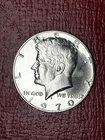 1970 S Proof Kennedy Half Dollar 40% Silver Cameo Rare Key Date Coin Imaged #N30