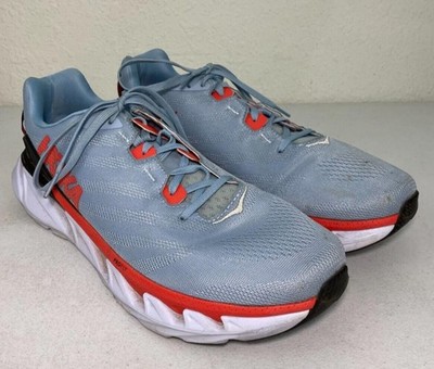 Hoka Mens Elevon 2 Comfort Running Shoes Blue/Red Size 14
