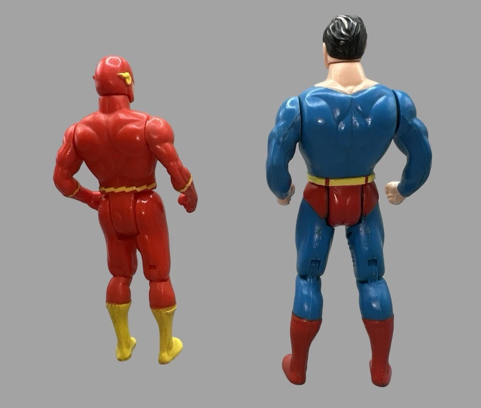 Kenner Super Powers 1984 Flash & Superman Lote de 2 Figuras Originales DC De Colección Foto 2 de 4