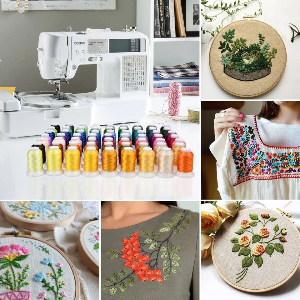 Brother ETKS63 Pacesetter 63 Spool Embroidery Thread Set - Image 4 of 4