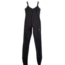 Alo Yoga Alosoft Serenity Bodysuit Womens S Black Knit Active Jumpsuit Unitard