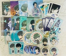 Blue lock Itoshi Rin Badge Card Acrylic stand Set Japan #241