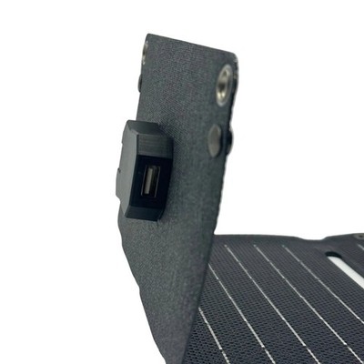 Dense Pliable Solar Device 10W 6V 1A Output ETFE Substance Hiking Power