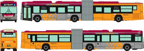 Zabus Collection Tokyu Bus Tándem Liner No. 7305 335467 | Zustand: New