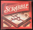 Scrabble Deluxe Turntable Board Game 2001 Hasbro Rotating Vintage