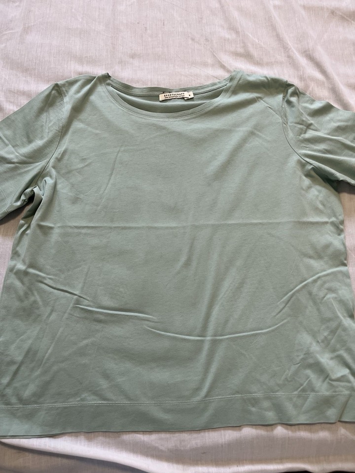 Sportscrapfe Basic Green Ladies Tshirt / Size Medium